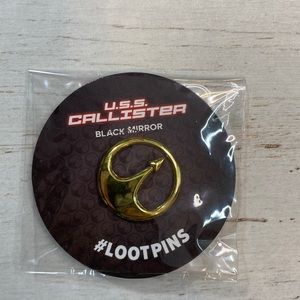 Exclusive Loot Crate Black Mirror U.S.S Callister Pin January 2019